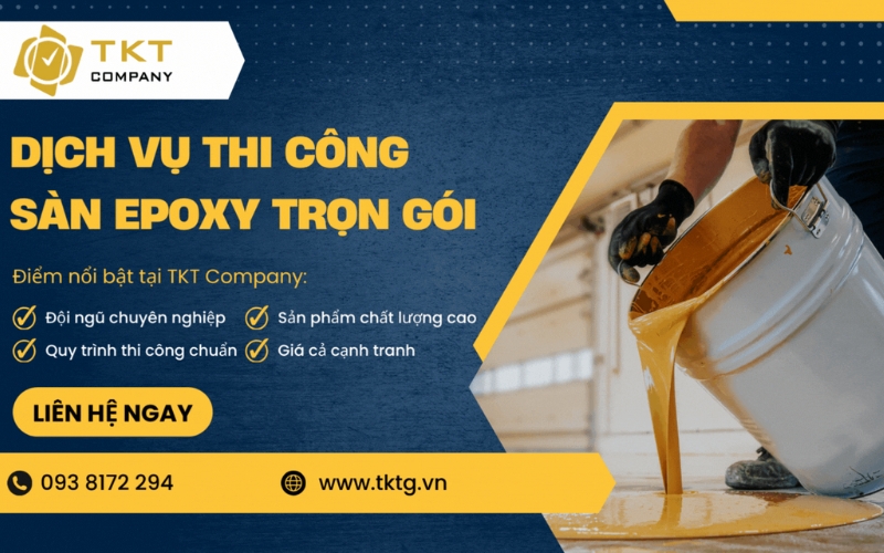 Đơn vị thi công sơn epoxy TKT Company