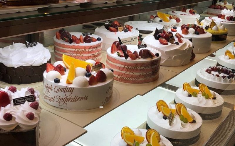 Tiệm bánh kem Tous les Jours Bakery