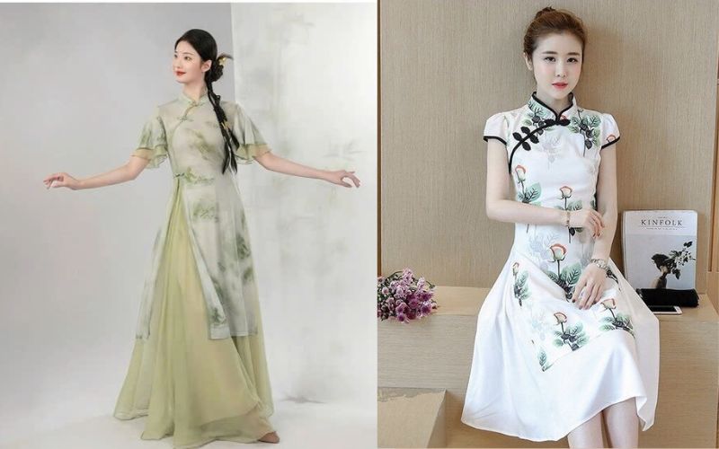 mua sỉ sườn xám Trung Quốc qua đơn vị trung gian