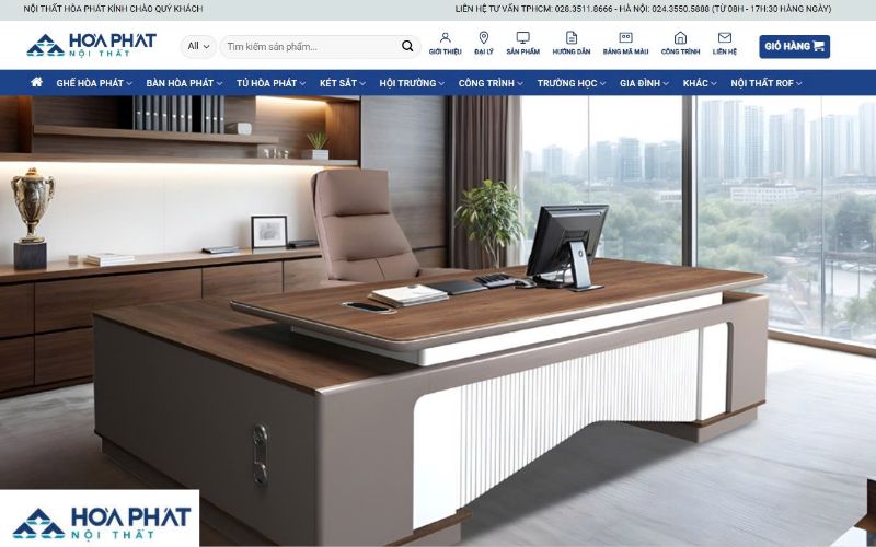 Cửa hàng két sắt Hòa Phát