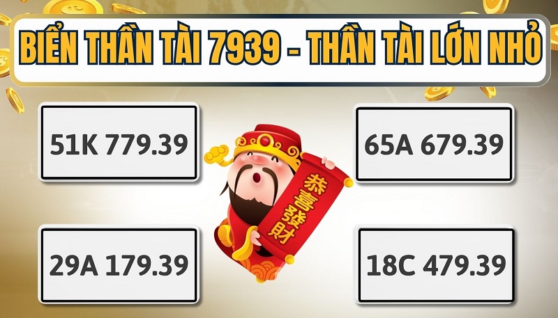 Biển số Thần Tài 7939